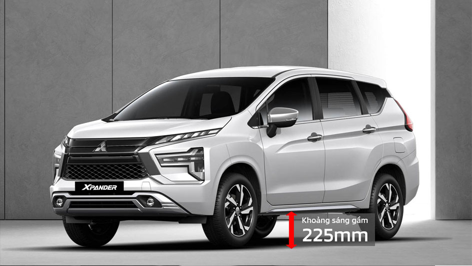 Khoảng sáng gầm cao trên Mitsubishi Xpander
