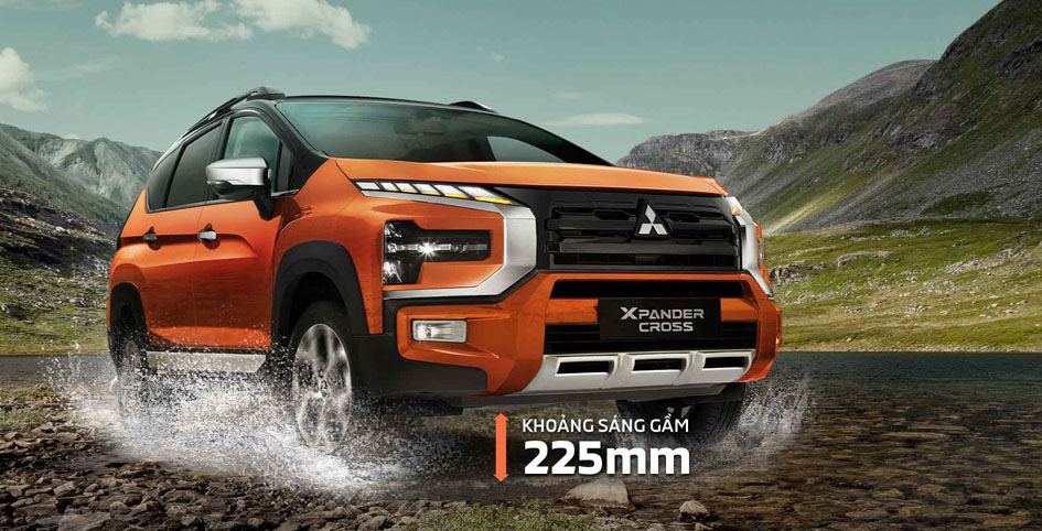 Khoảng sáng gầm xpander cross